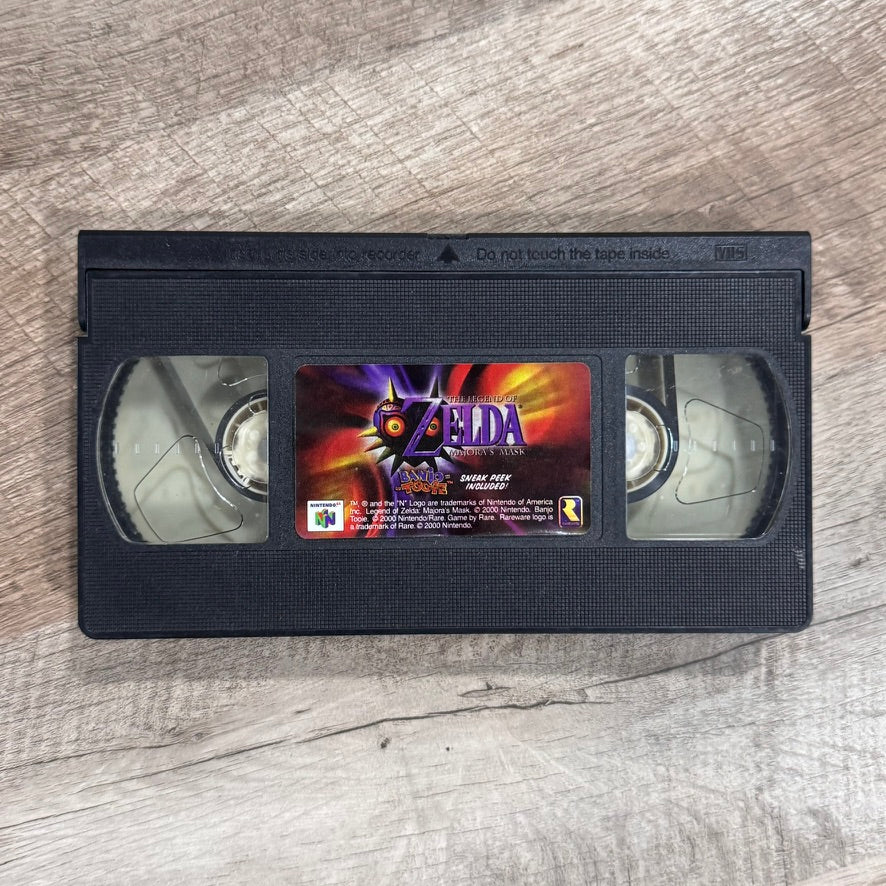 Nintendo 64 VHS Promo - The Legend of Zelda: Majora's Mask