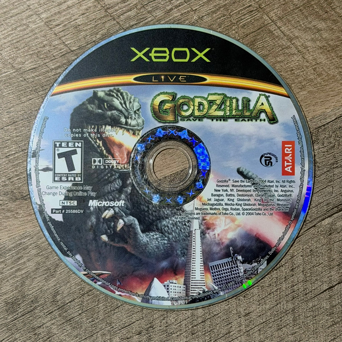 Godzilla: Save The Earth (Microsoft Xbox)