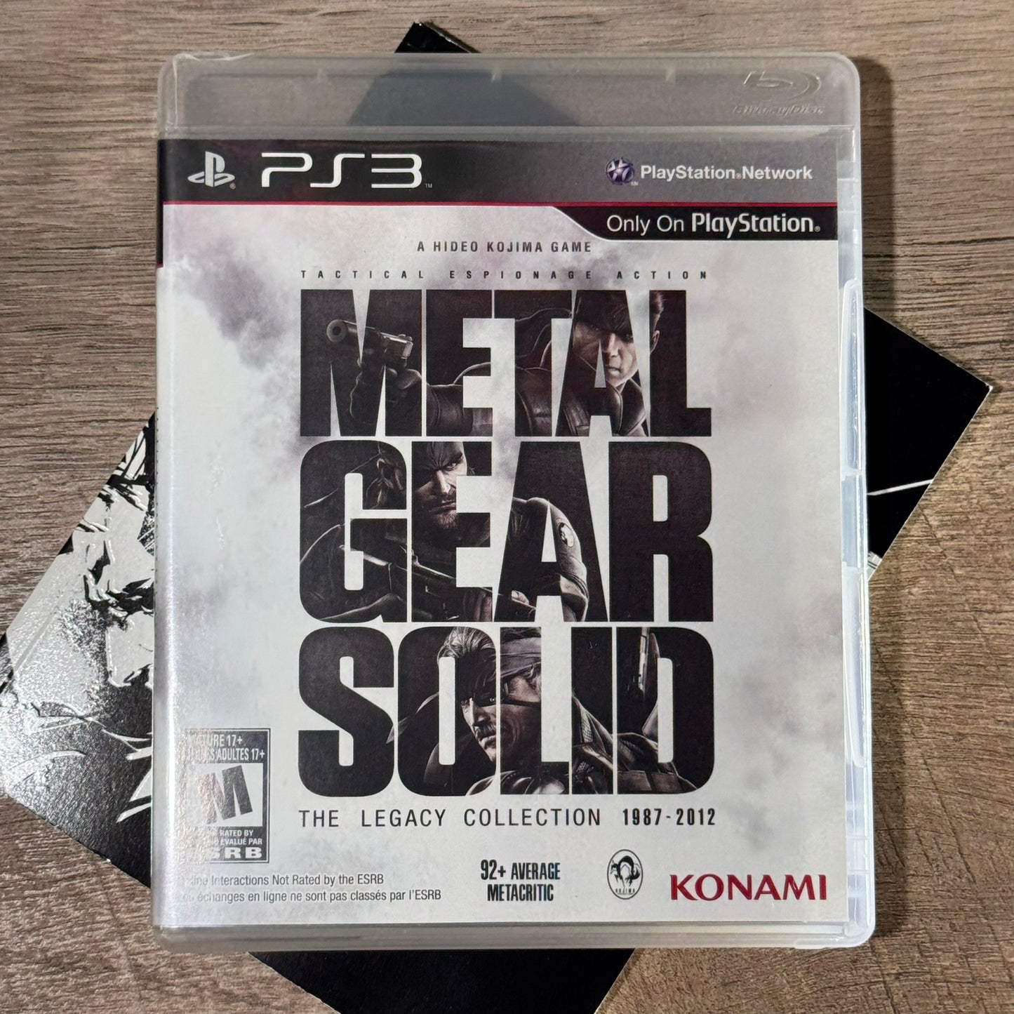 Metal Gear Solid: The Legacy Collection 1987-2012 (Sony Playstation 3, PS3)