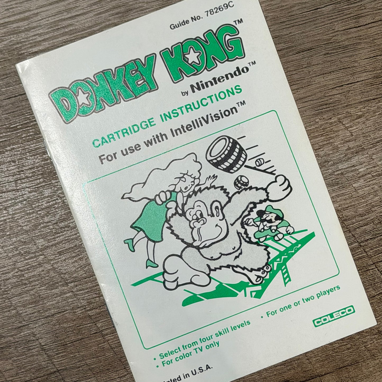 Donkey Kong (Intellivision) 