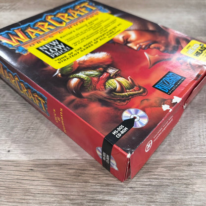 WarCraft: Orcs & Humans (Blizzard PC, 1996) CD-ROM BIG BOX 📦 PC Game