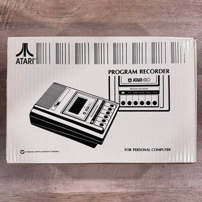 Atari 410 Program Cassette Recorder In Box (No Manual) All Untested / VERY CLEAN