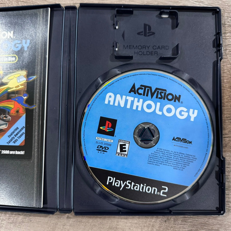 Activision Anthology (Sony PlayStation 2 PS2, 2002) Complete & Clean!🔥