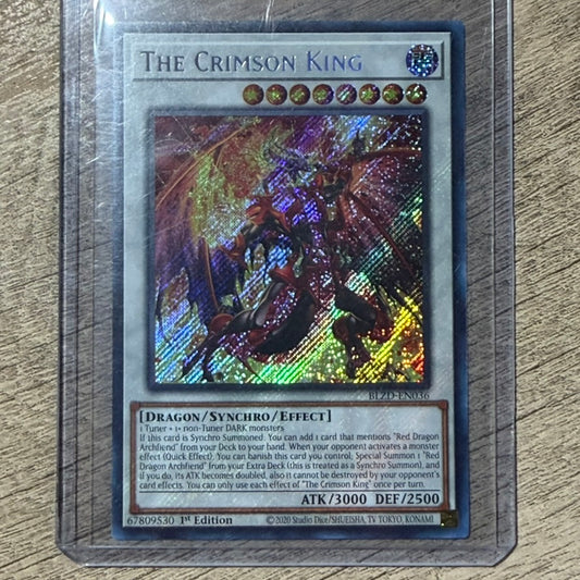 The Crimson King (BLZD-EN036, Yugioh! TCG)