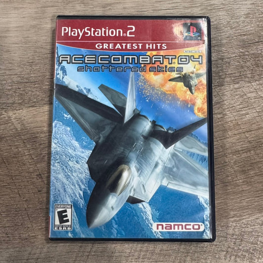 Ace Combat 4: Shattered Skies (Greatest Hits) (Sony Playstation 2, PS2)