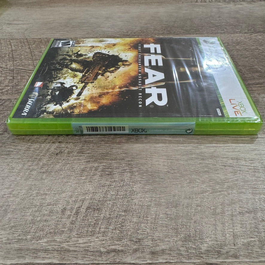 F.E.A.R. First Encounter Assault Recon (Microsoft Xbox 360, 2006) Brand New READ