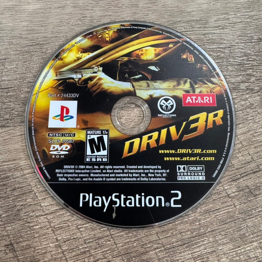 Driv3r (Sony Playstation 2, PS2)