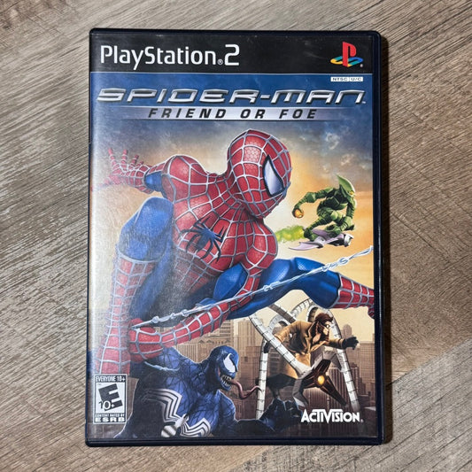 Spider-Man: Friend of Foe (Sony Playstation 2, PS2)