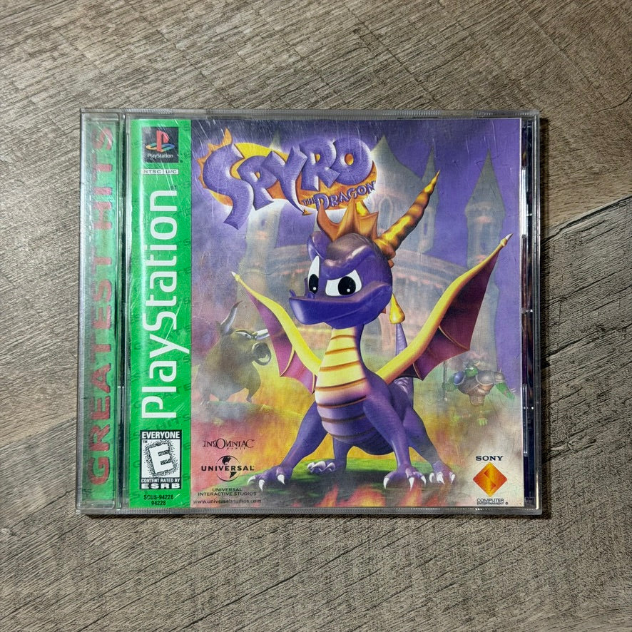 Spyro The Dragon (Sony Playstation, PS1)