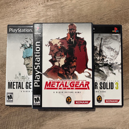 Metal Gear Solid Essentials Collection (Sony Playstation 2, PS2)