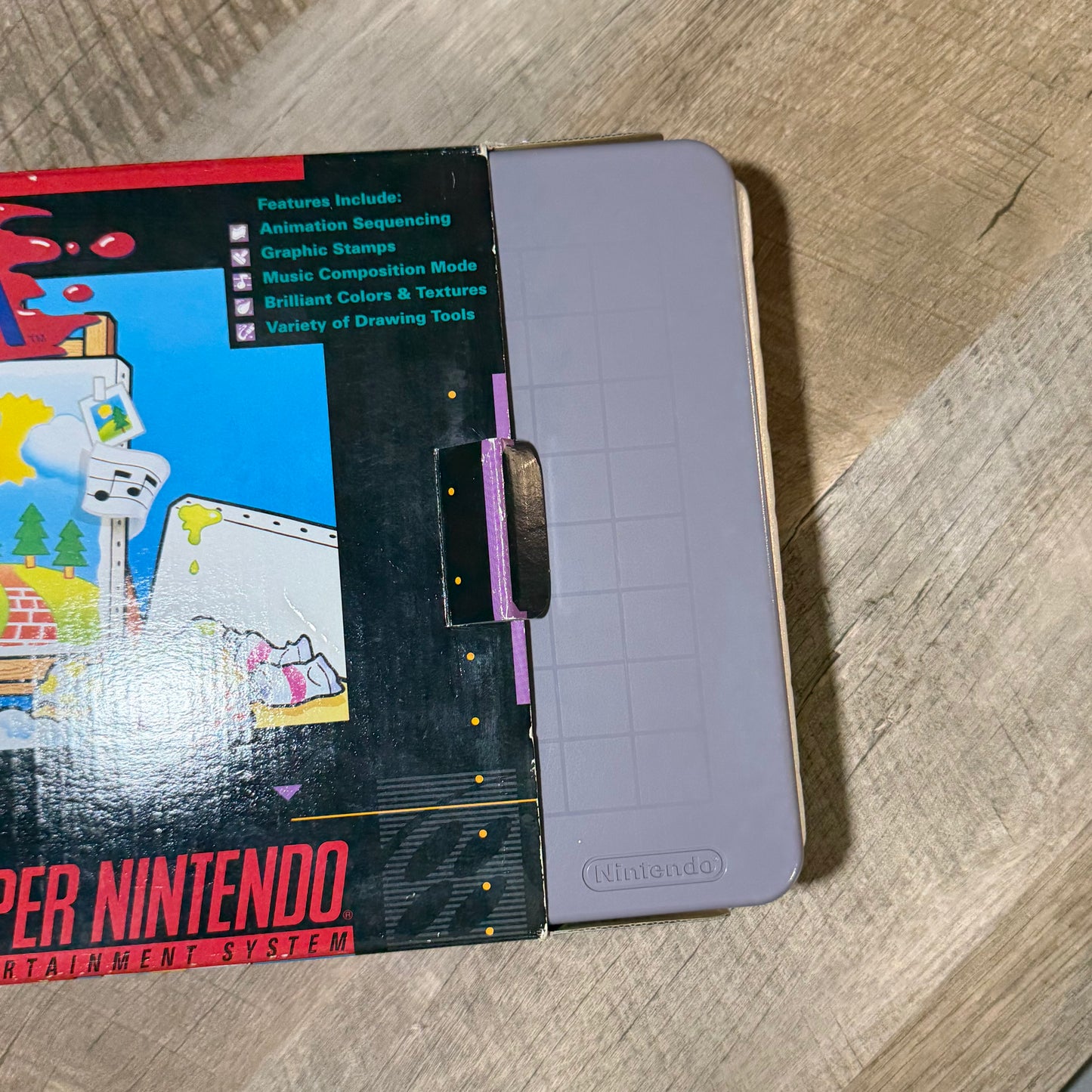 Mario Paint (Super Nintendo, SNES)