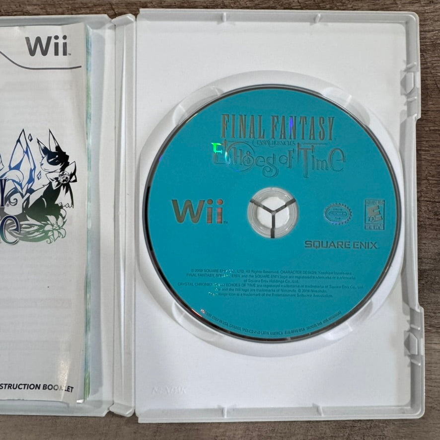 Final Fantasy Crystal Chronicles: Echoes of Time (Nintendo Wii, 2009) CIB!
