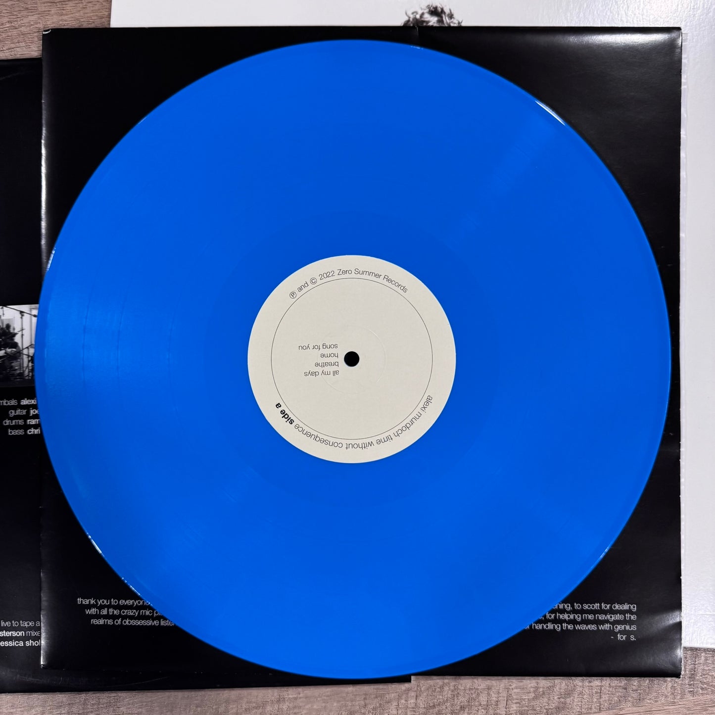 Alexi Murdoch – Time Without Consequence Vinyl (2LP Cyan Blue W/ Etched D-Side)