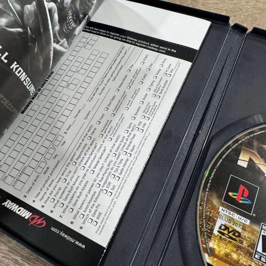 NARC (Sony PlayStation 2, PS2 2005) CIB W/ Reg Card, Manual & Clean Disc!