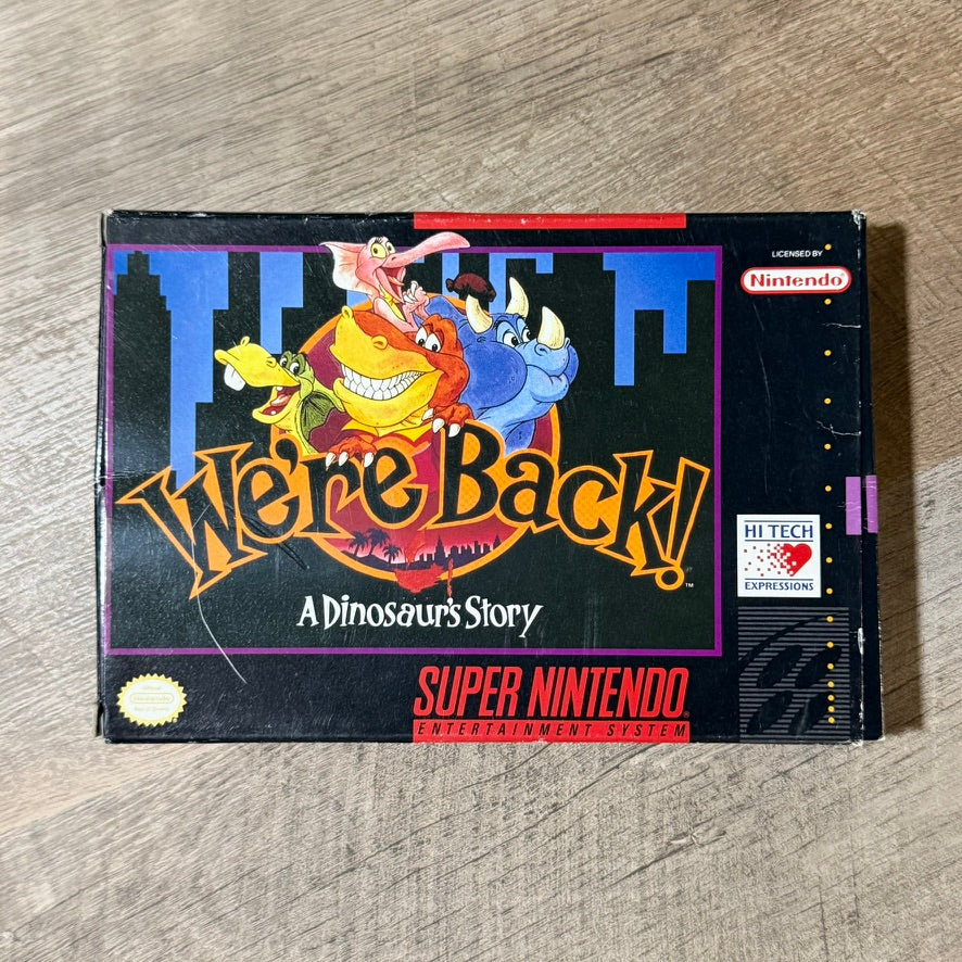 We're Back (Super Nintendo, SNES)