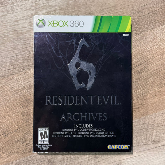 Resident Evil Archives (Microsoft Xbox 360)