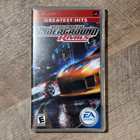 Need For Speed: Underground Rivals (Sony Playstation Portable, PSP)