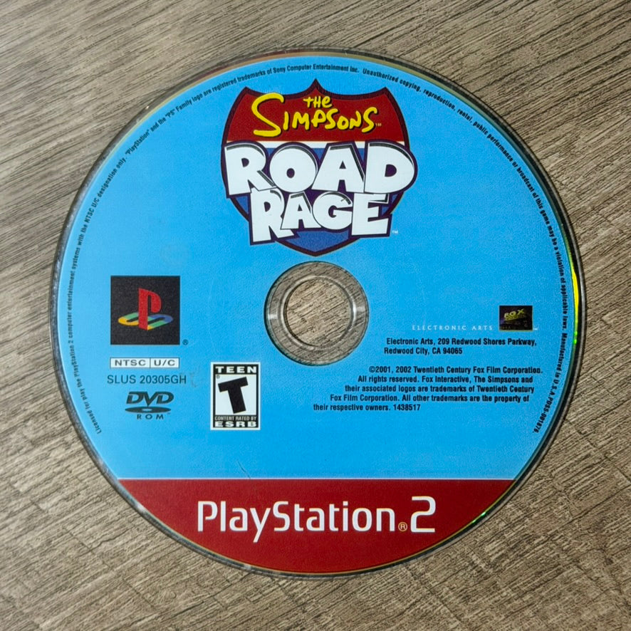 Simpson's Road Rage (Sony Playstation 2, PS2)