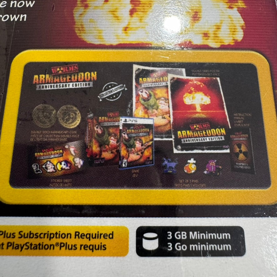 Worms Armageddon: Anniversary Edition (Sony Playstation 5, PS5)