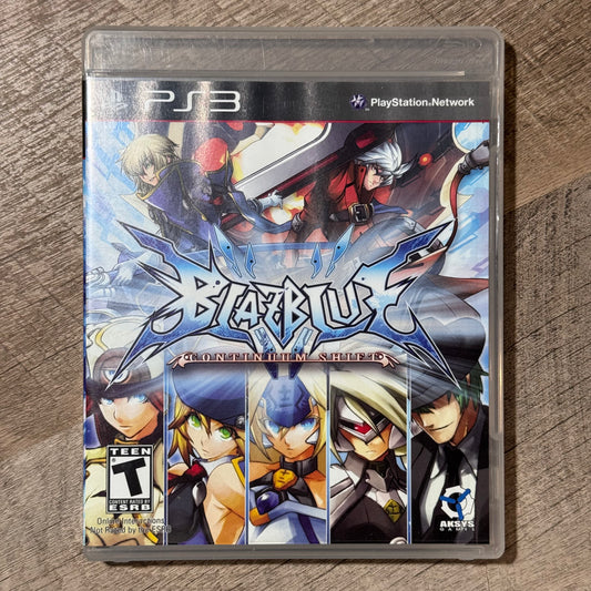 Blazblue: Continuum Shift (Sony Playstation 3, PS3)