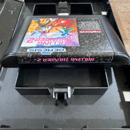 Rolling Thunder 2 (Sega Genesis, 1991) CIB W/ Hangtab, Manual, Cart & Case!