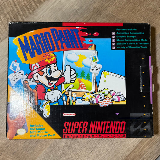 Mario Paint (Super Nintendo, SNES)