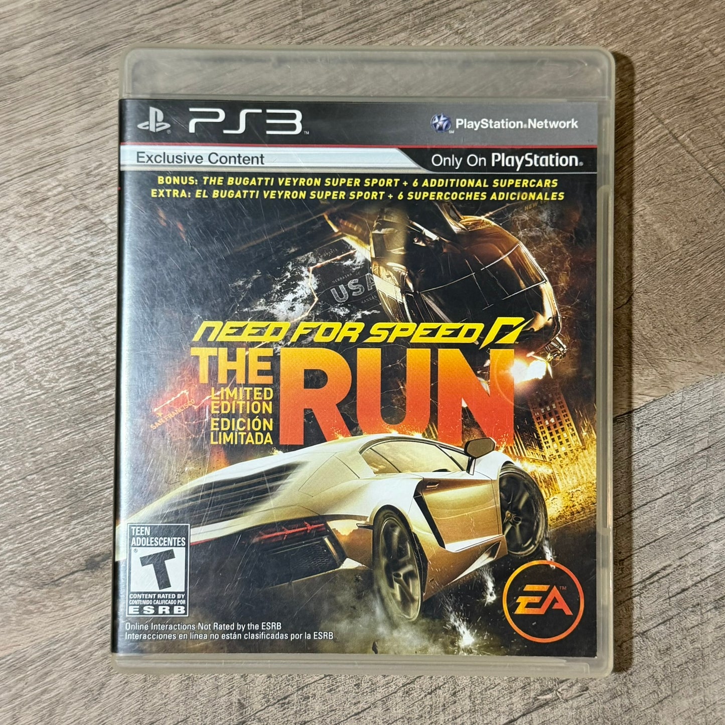 Need For Speed: The Run (Sony Playstation 3, PS3)