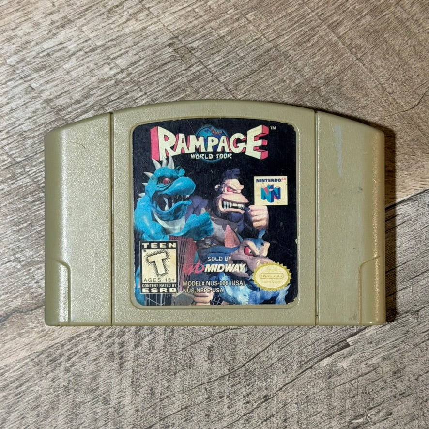 Rampage World Tour (Nintendo 64, N64)