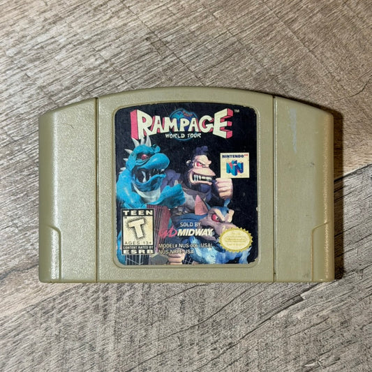 Rampage World Tour (Nintendo 64, N64)