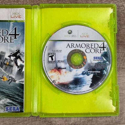 Armored Core 4 (Microsoft XBox 360) Complete Clean Tested Working
