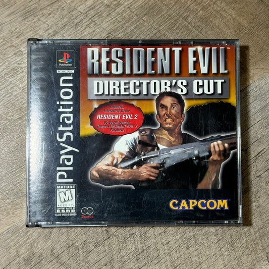 Resident Evil: Director's Cut (Sony Playstation, PS1)