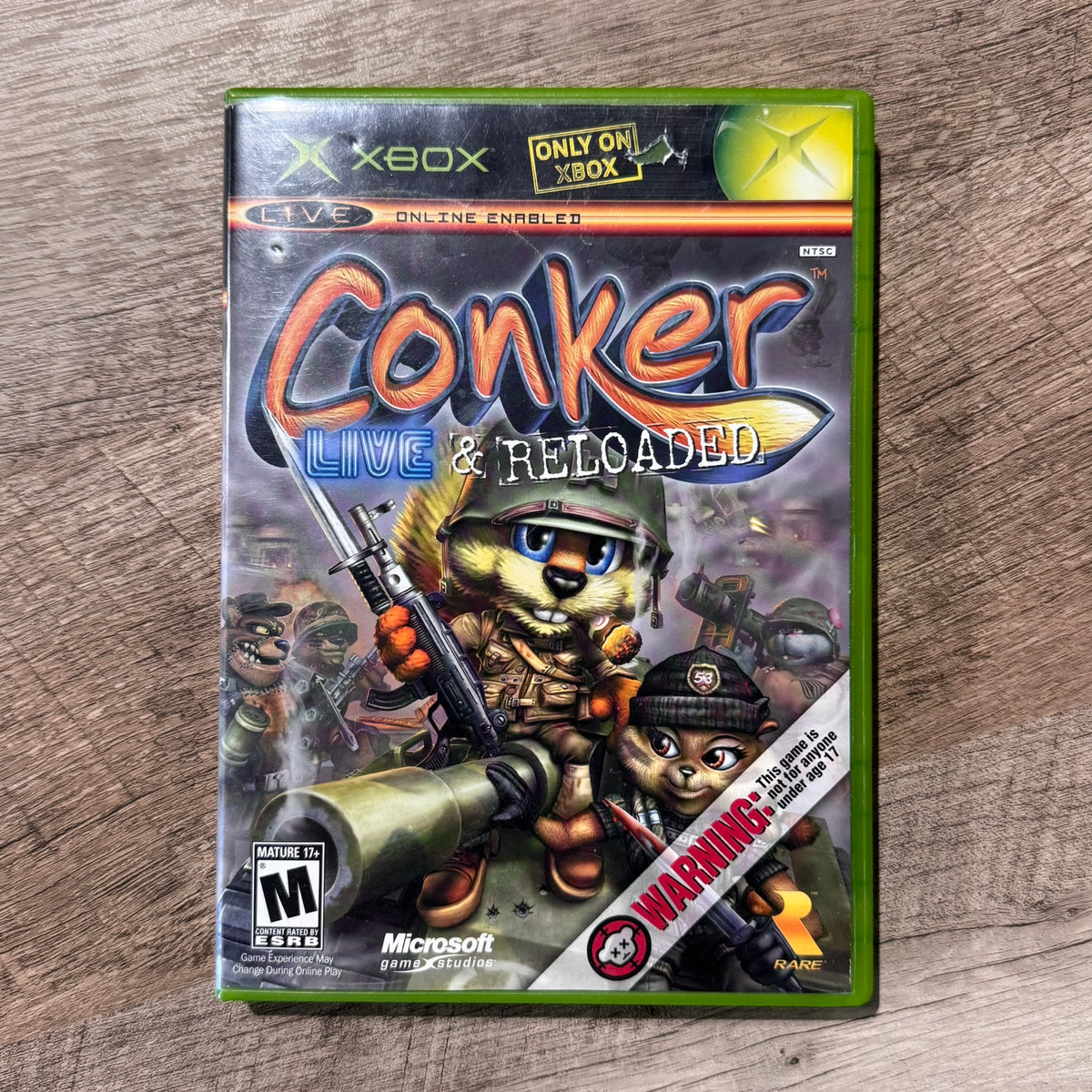 Xbox Conker Collection Conker: Live & Reloaded (Microsoft Xbox, 2005) – Game Source