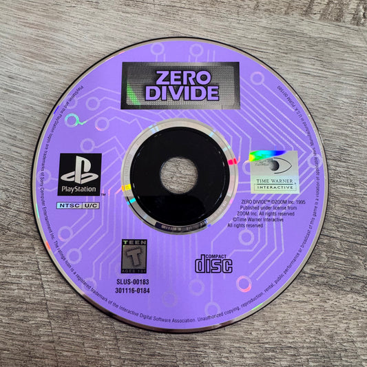 Zero Divide (Sony Playstation, PS1)