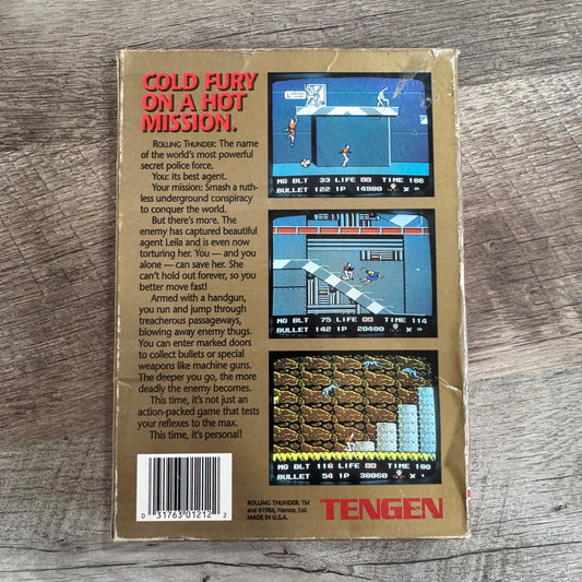 Rolling Thunder (Nintendo Entertainment System, NES)