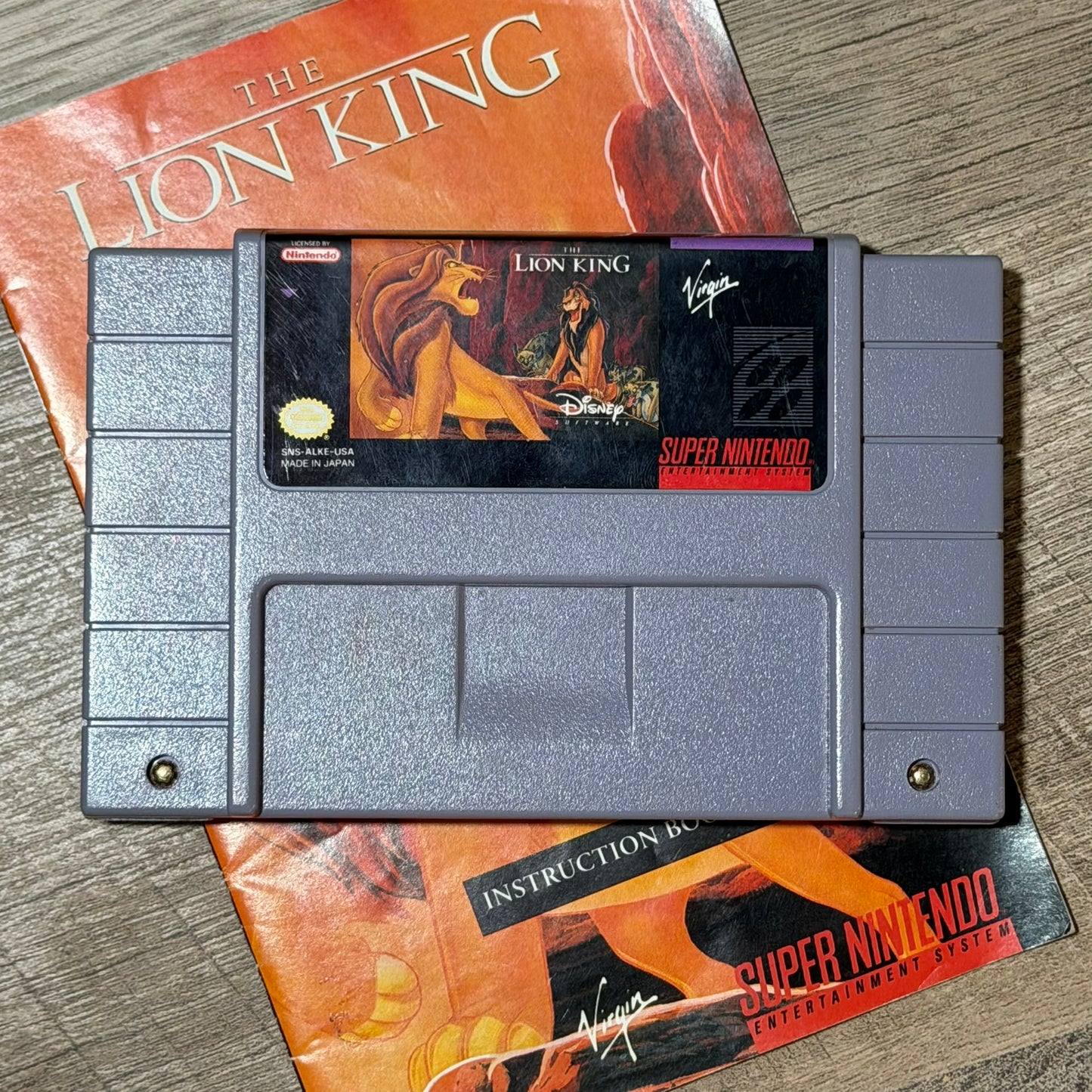 Lion King (Super Nintendo, SNES)