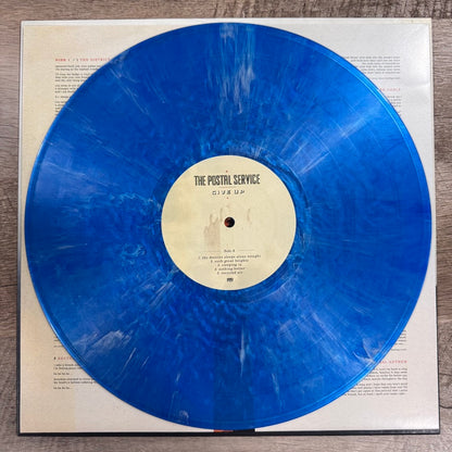 The Postal Service - Give Up LP (20th Anniversary Blue/Metallic Silver Vinyl)