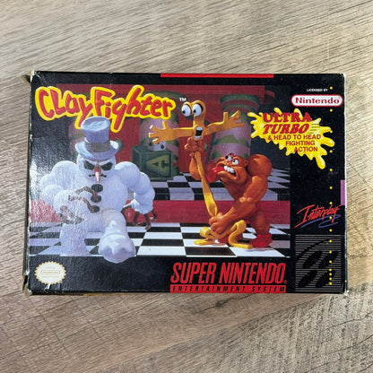 Clay Fighter (Super Nintendo, SNES)