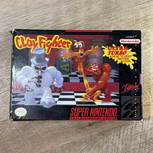 Clay Fighter (Super Nintendo, SNES)