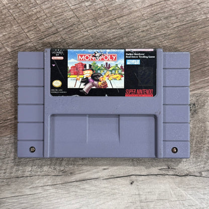 Monopoly (Super Nintendo, SNES)