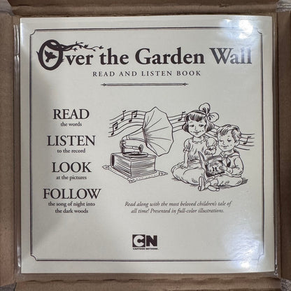 The Story Of Over The Garden Wall (Read & Listen Book / BURGUNDY Vinyl) Sealed!
