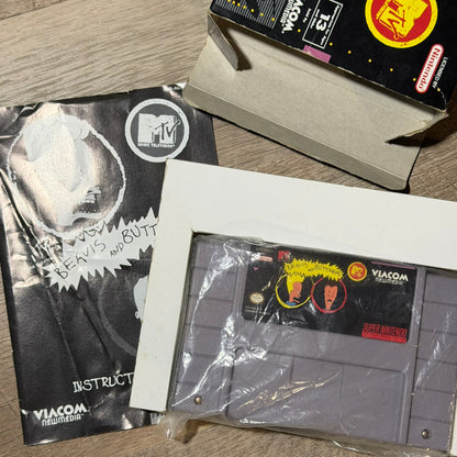 Beavis and Butt-Head (Super Nintendo, SNES)
