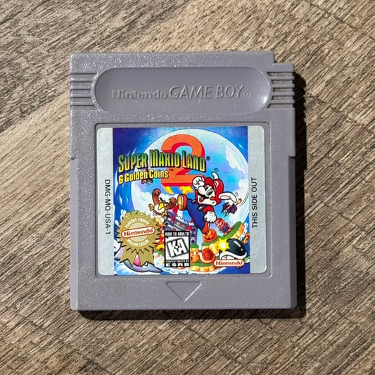 Super Mario Land 2: 6 Golden Coins (Nintendo GameBoy, GB)