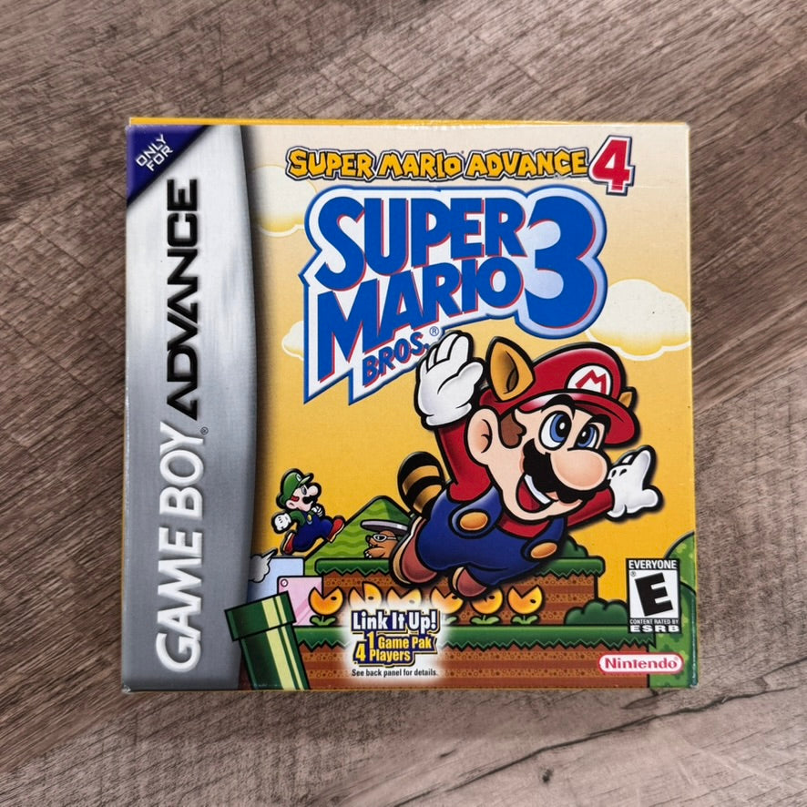 Super Mario Advance 4: Super Mario Bros. 3 (Nintendo GameBoy Advance, GBA)