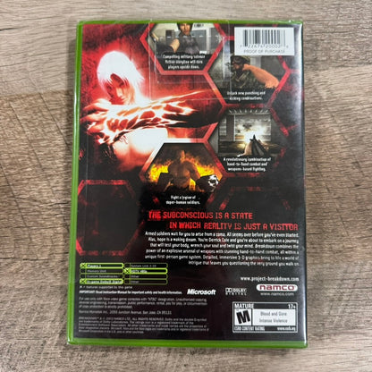 Breakdown (Microsoft Xbox, 2004) Brand New & Factory Sealed! CLEAN!