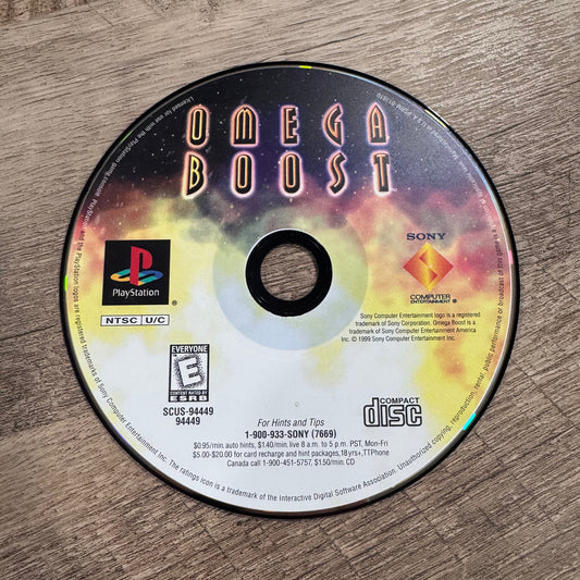 Omega Boost (Sony Playstation, PS1)