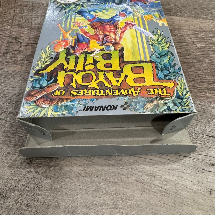 The Adventures of Bayou Billy (Nintendo, NES 1985) Complete W/ Box & Manual!