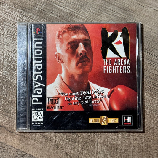 K-1 The Area Fighters (Sony Playstation, PS1)