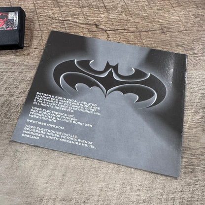 Batman & Robin (Tiger Game.Com, 1997) W/ MINTY Game Cartridge & Manual!