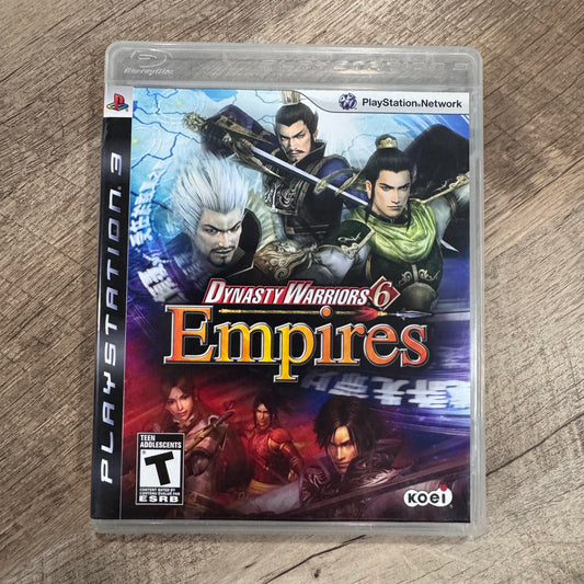 Dynasty Warriors 6: Empires (Sony Playstation 3, PS3)