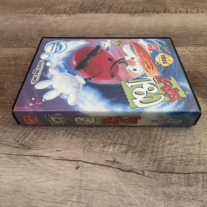 Cool Spot (Sega Genesis, 1993) Complete W/Case, Game & Manual Very Clean!